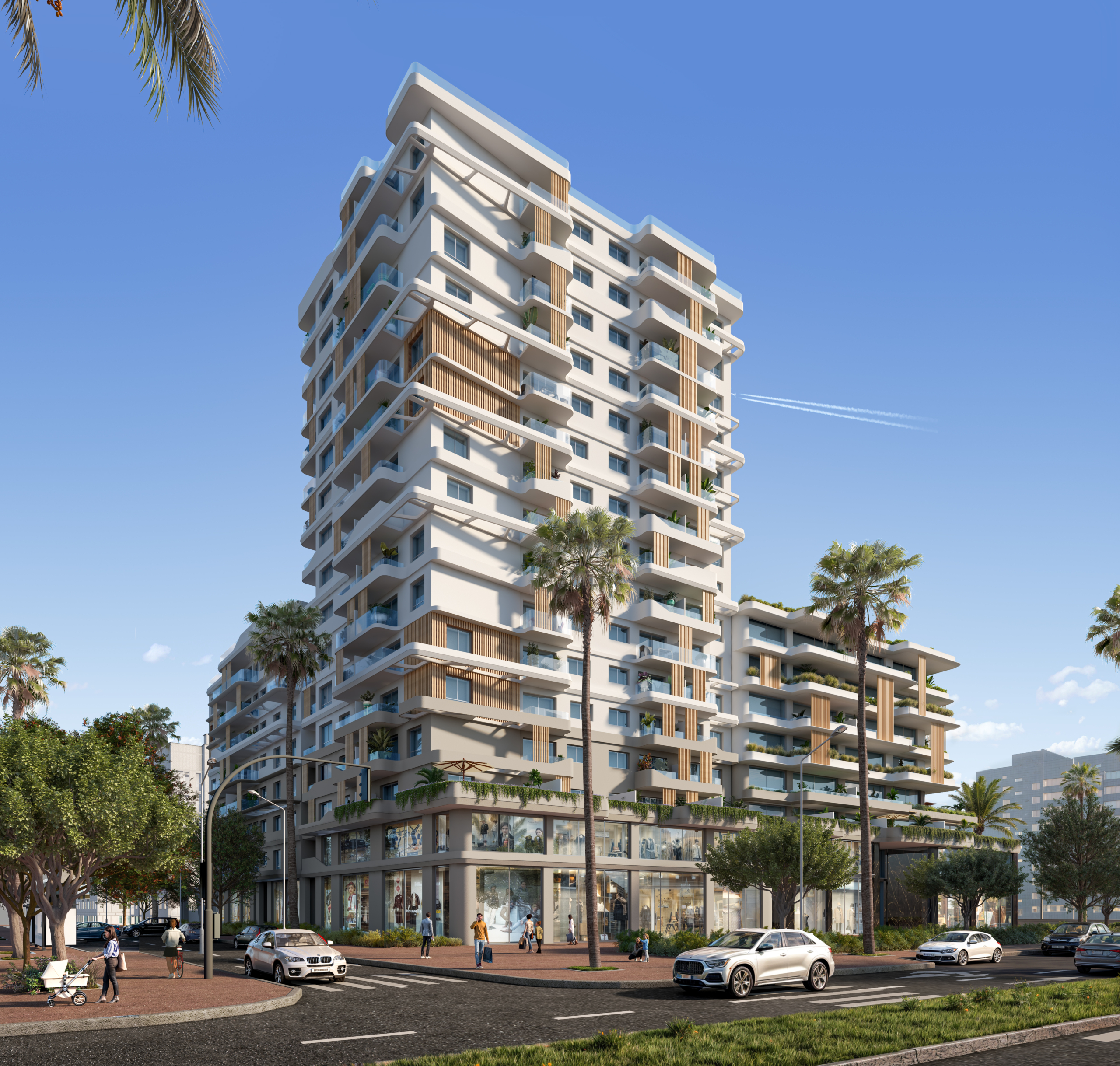 Complesso residenziale sul mare a Zenata