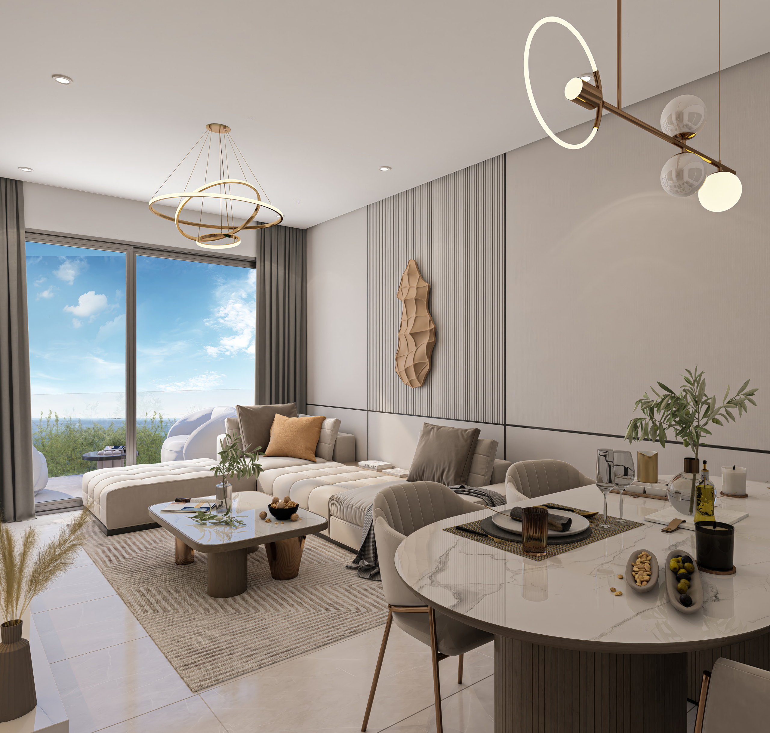 Complesso residenziale sul mare a Zenata